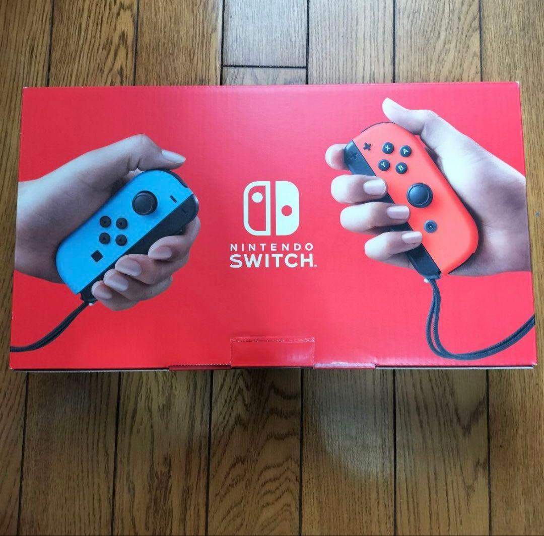 未使用未開封Nintendo Switch 本体 ネオンブルー/ネオンレッド