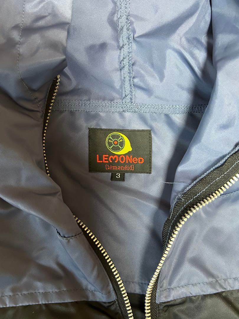 hide LEMONed レモネード ラインパーカー サイズ3