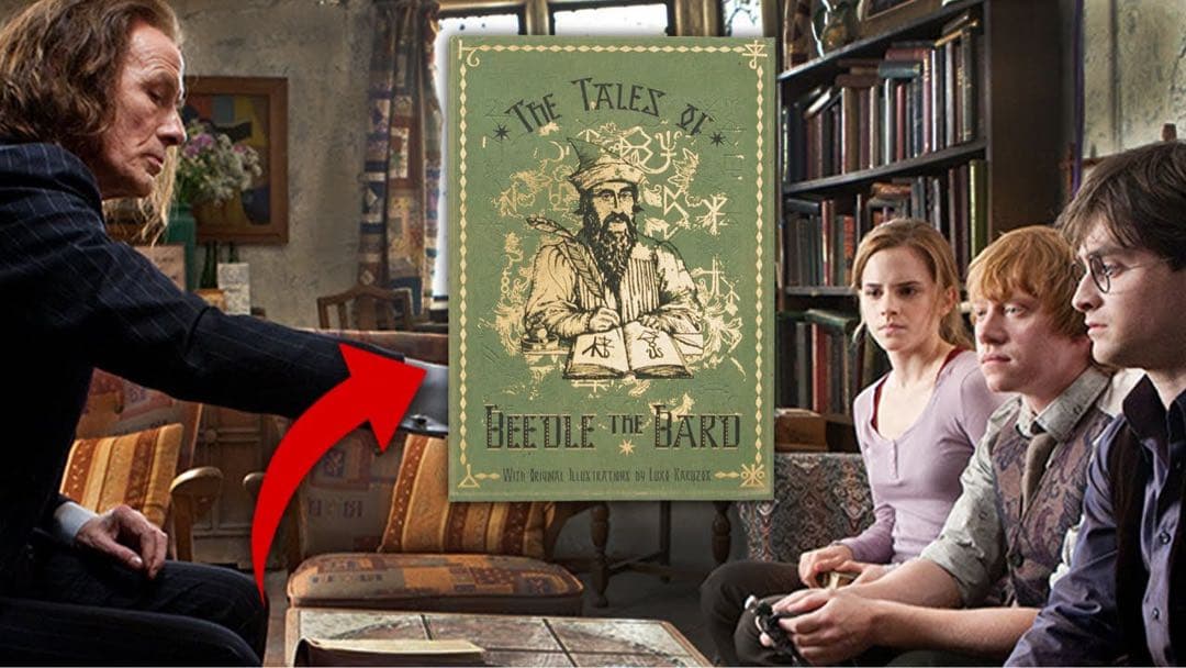 ミナリマ　アートポスター　ハリーポッター　『吟遊詩人ビードルの物語』