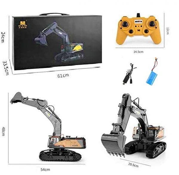 フルファンクション Huina 1592 1/14 パワーショベルラジコン