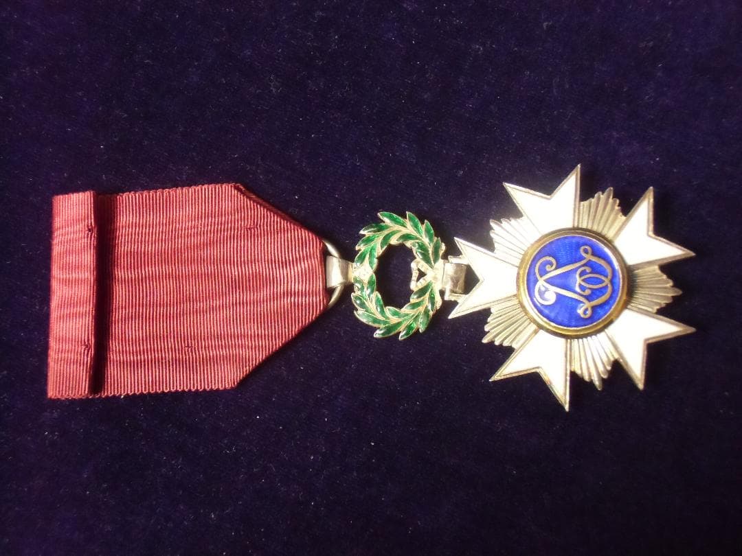 ＢＥベルギー軍＊王冠勲章＊シュバリエ/騎士級（実物）