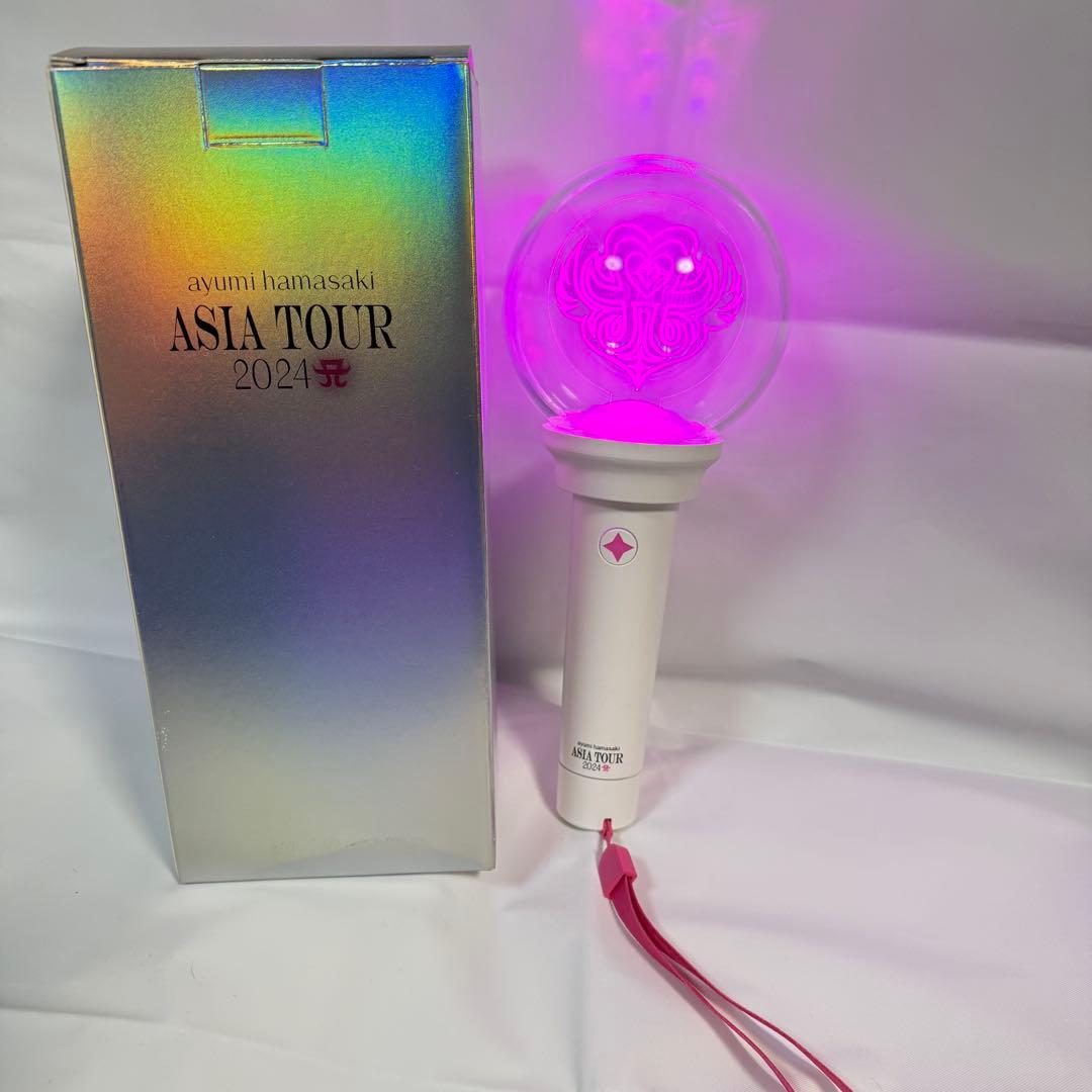 浜崎あゆみ ASIA TOUR 限定ペンライト 公式グッズ 新品 3種類点灯機能