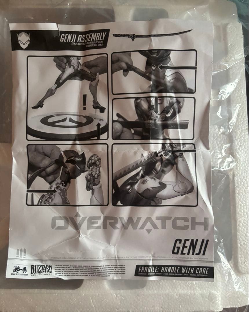 オーバーウオッチＯＷ　ゲンジ　スタチュー　フィギュア