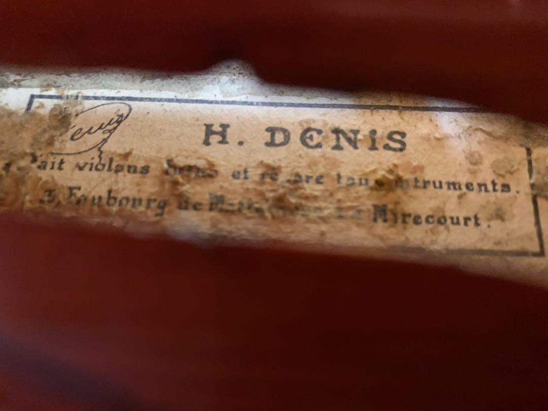 フランス　laberte工房製　4/4 バイオリン　H Denis 調整済み