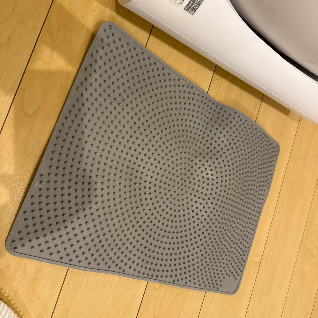 自動猫用トイレ ホワイト ドーム型　　説明書あり