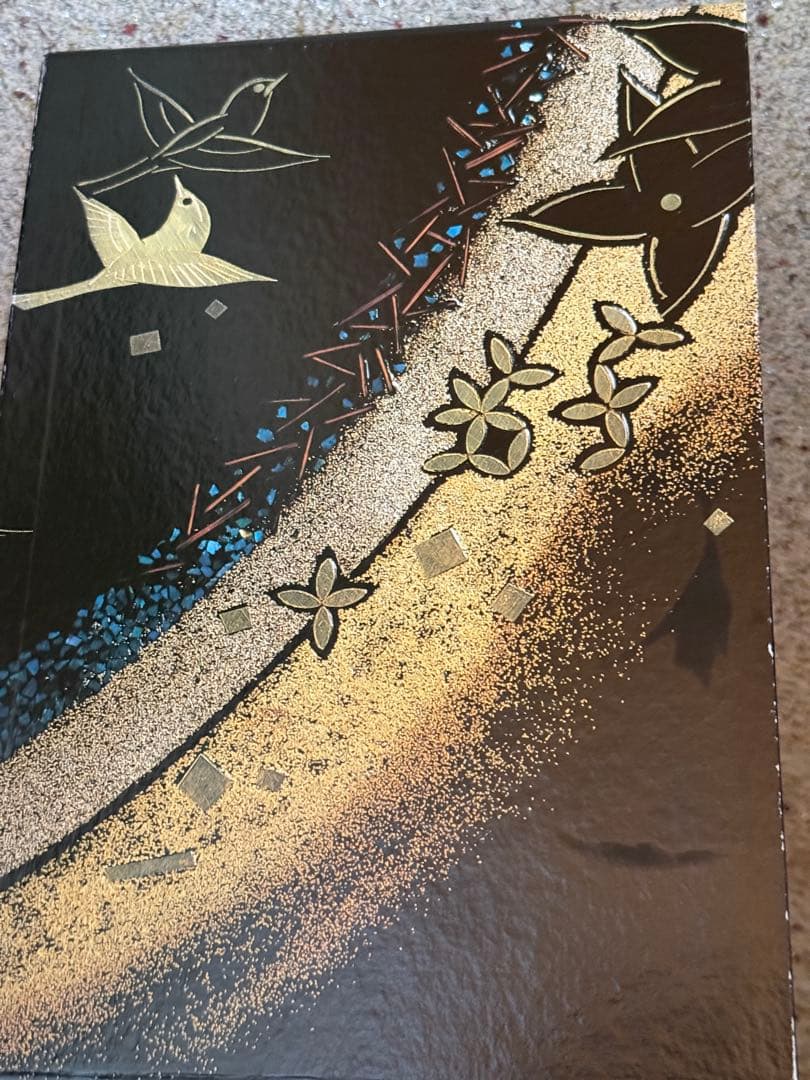 非売品　蒔絵　大場松魚　平文　平脱　螺鈿　技法　人間国宝