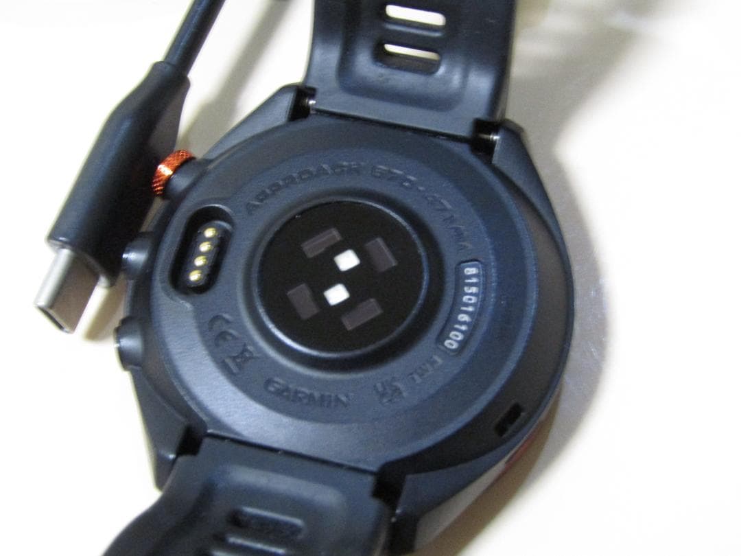 美品 ガーミン アプローチ S70 ブラック 47mm