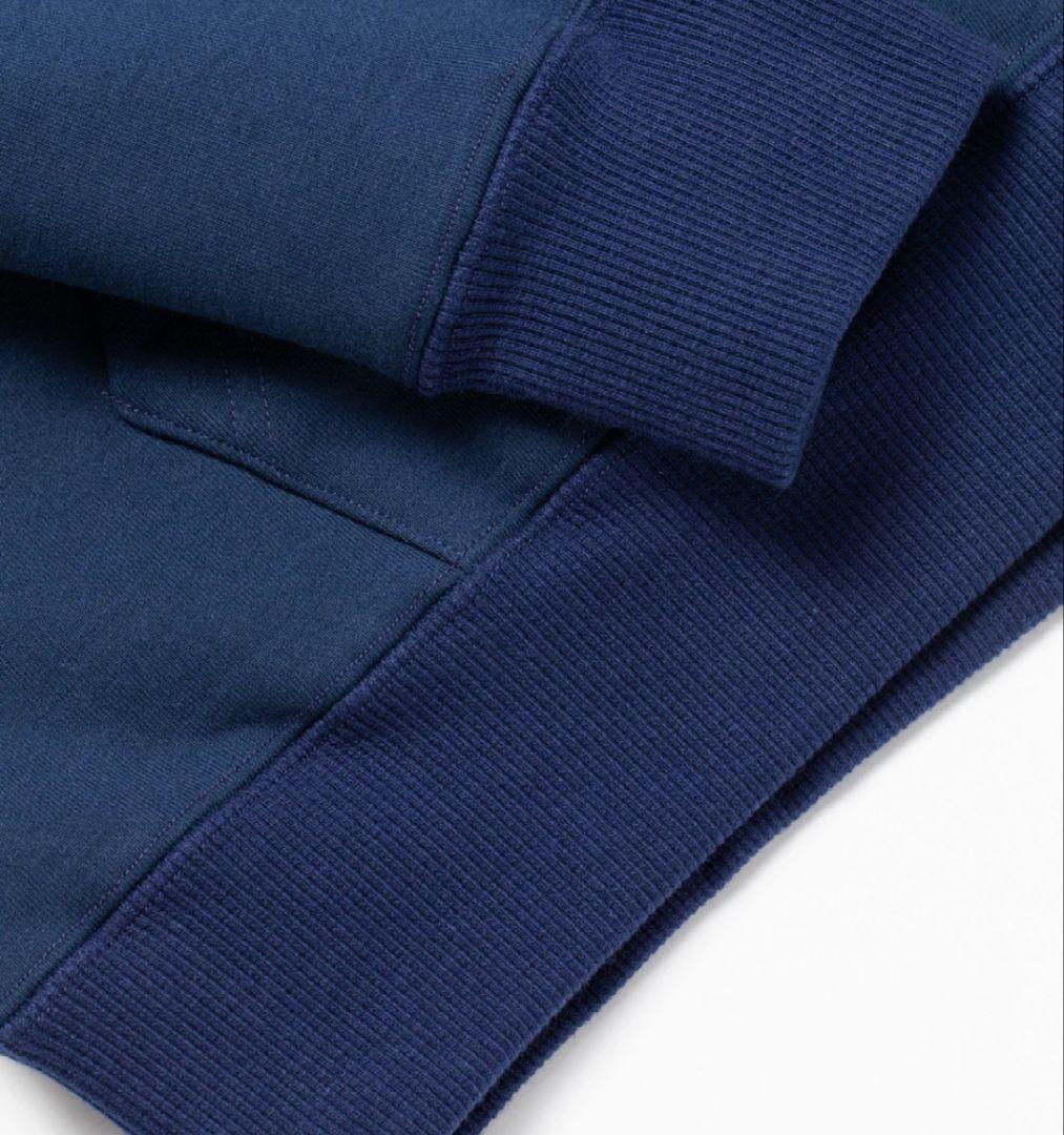 新品【DEVEREUX GOLF】 パーカー／ワッペン刺繍／ネイビー／S