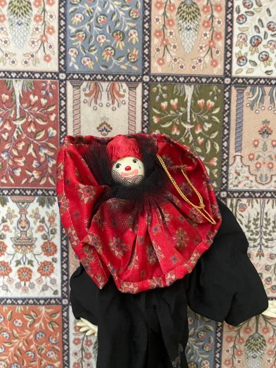 ビスクドール　ピエロ　セット　人形