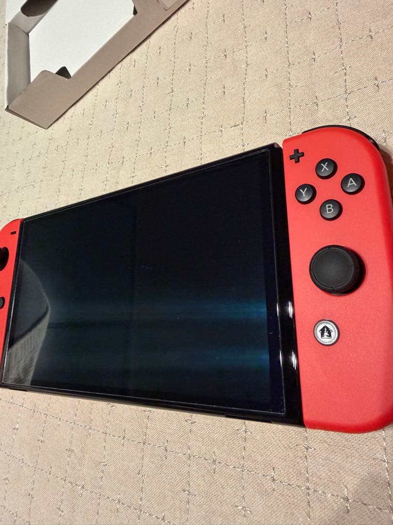 【美品】Nintendo Switch 有機EL マリオレッド おまけ付き
