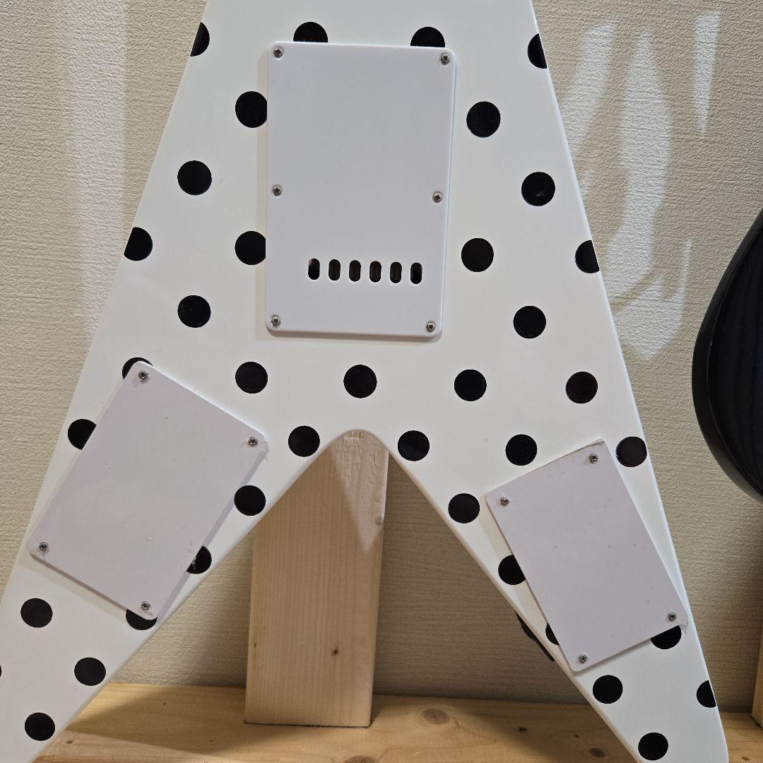 フライングV　ポルカドット　ランディローズ　水玉　　ノーブランド