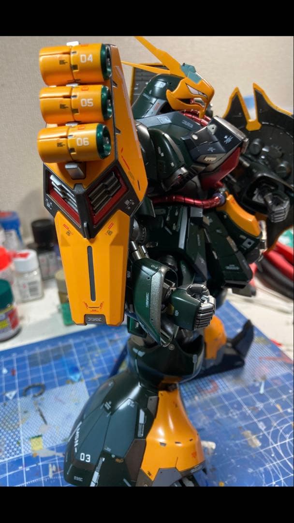 ＲＥギュネイ専用 ヤクトドーガ　塗装済み　完成品 逆襲のシャア