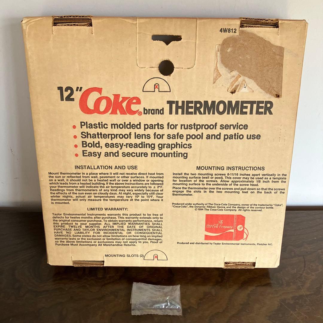 希少 Coca-Cola コカコーラ 温度計