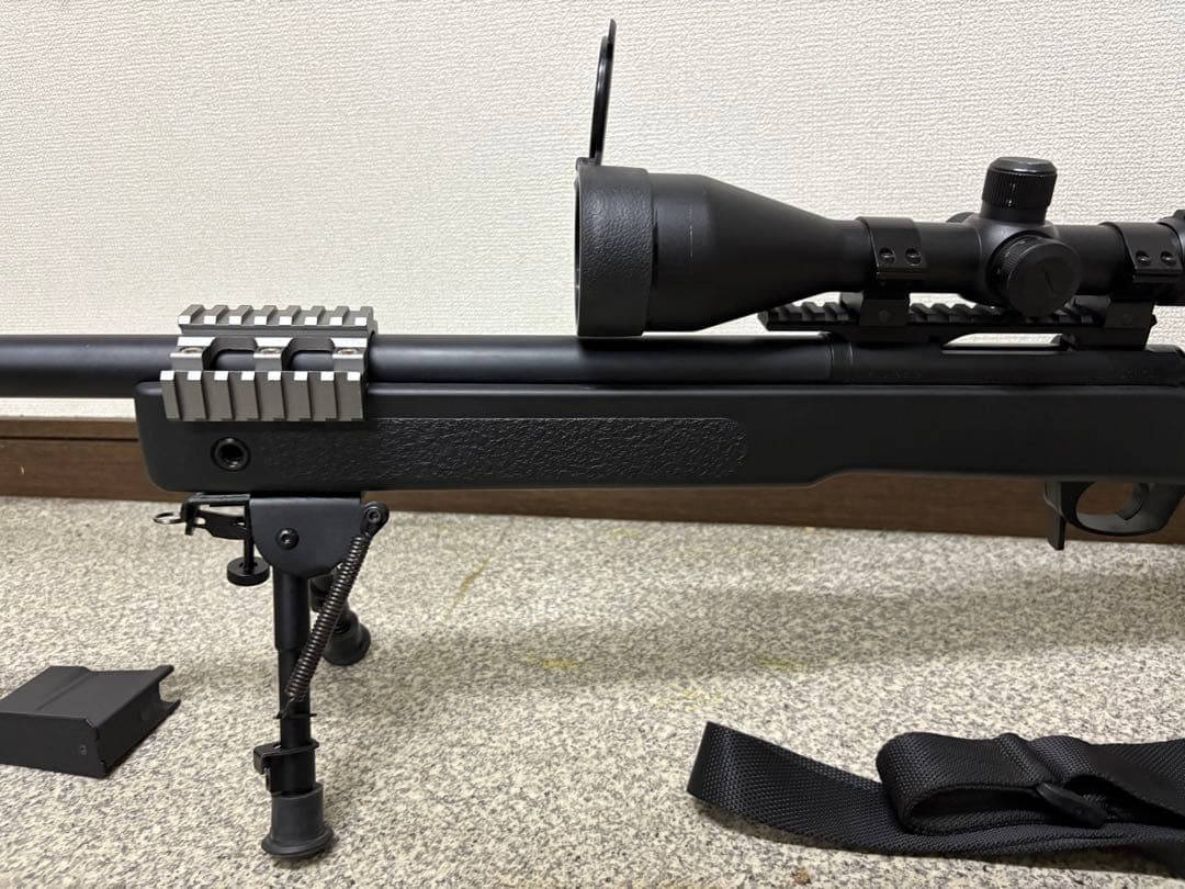 東京マルイ M40A5 BK ストック エアーコッキング スナイパー スコープ付