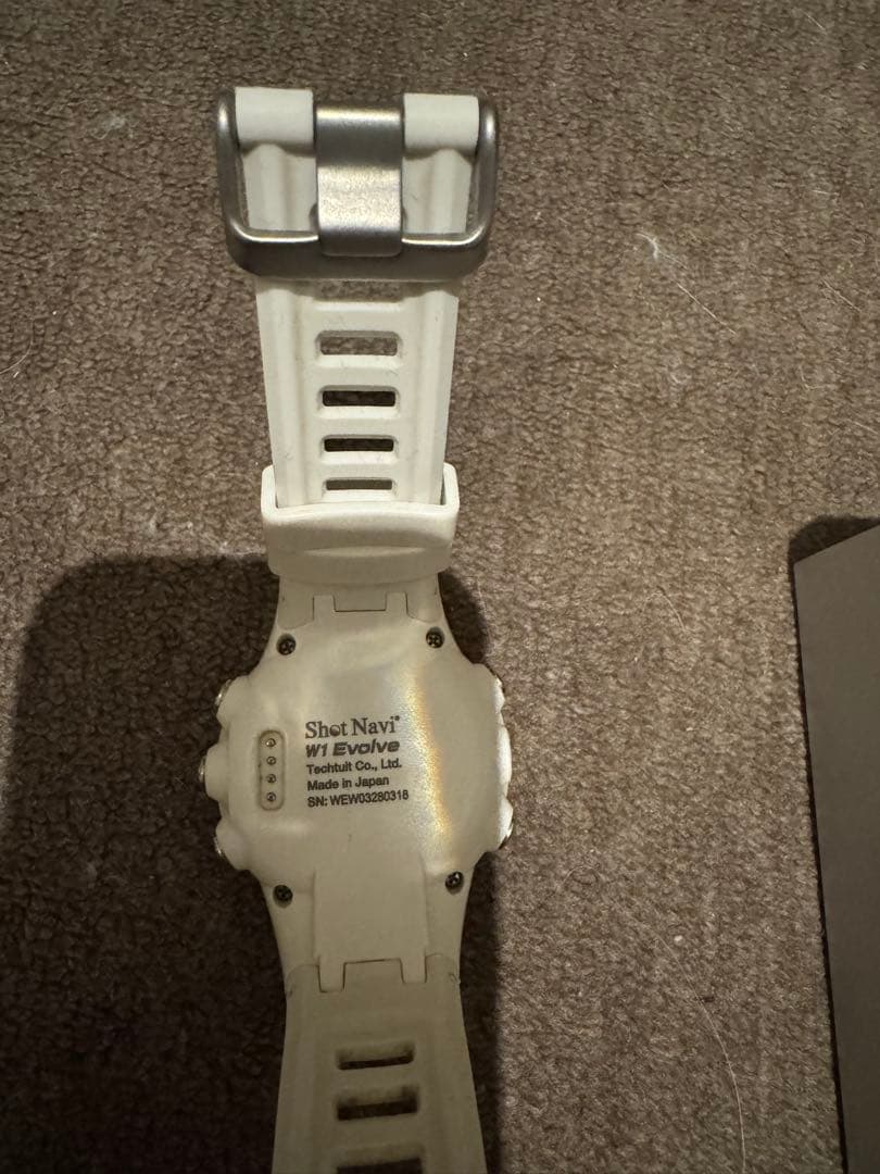 ゴルフ　飛距離　腕時計　Shot Navi W1 Evolve(ショットナビ)