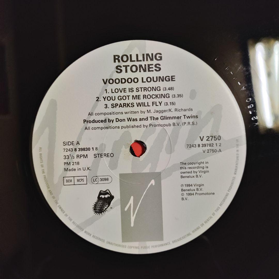 【ＵＫ.Org盤２ＬＰレコード】ローリング・ストーンズ／ヴードゥー・ラウンジ
