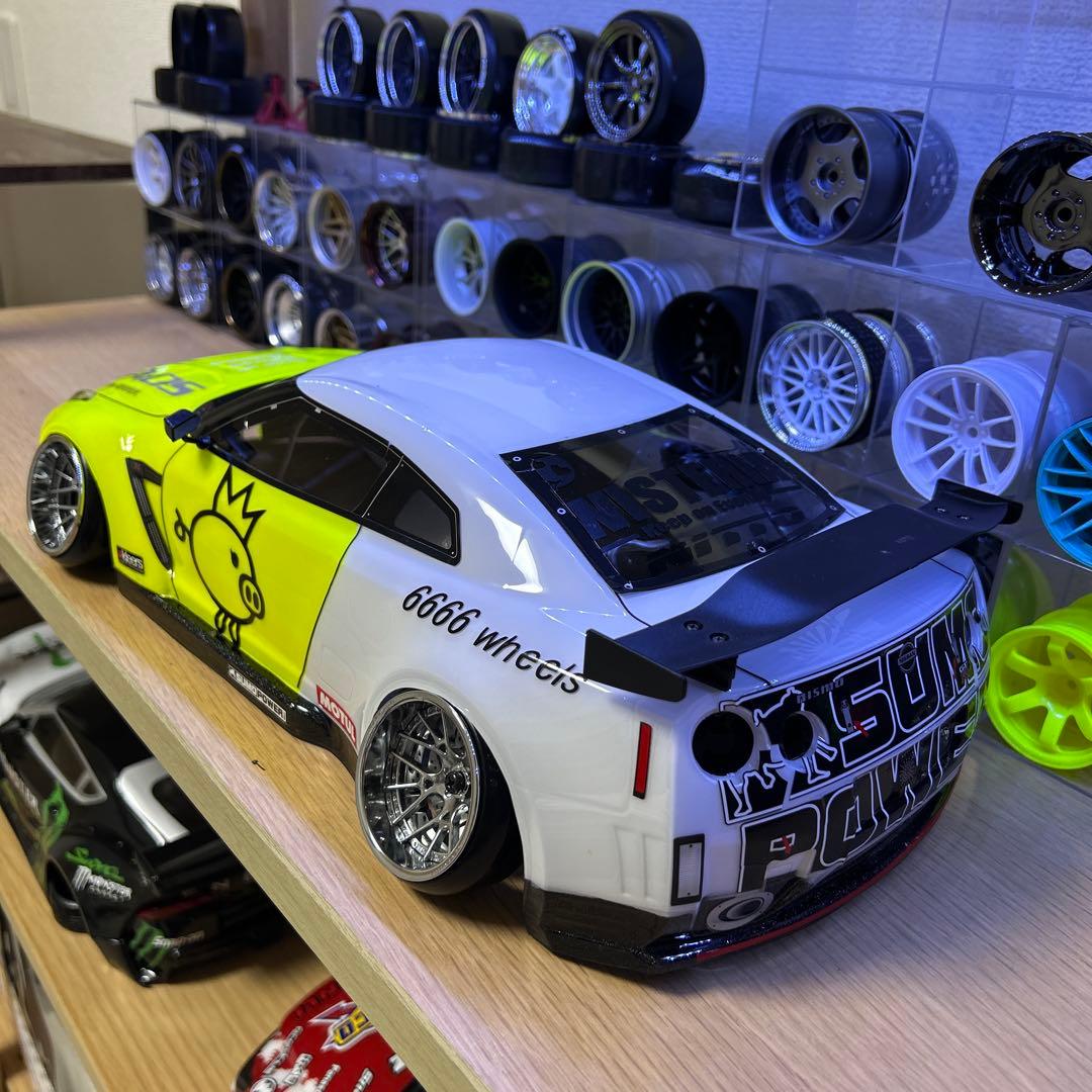タミヤ日産スカイラインR35GTRボディ