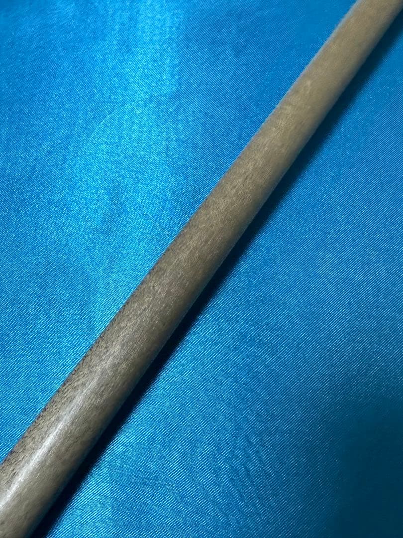 USED シャフト　ブラックパール カスタム キュー　10山フラット