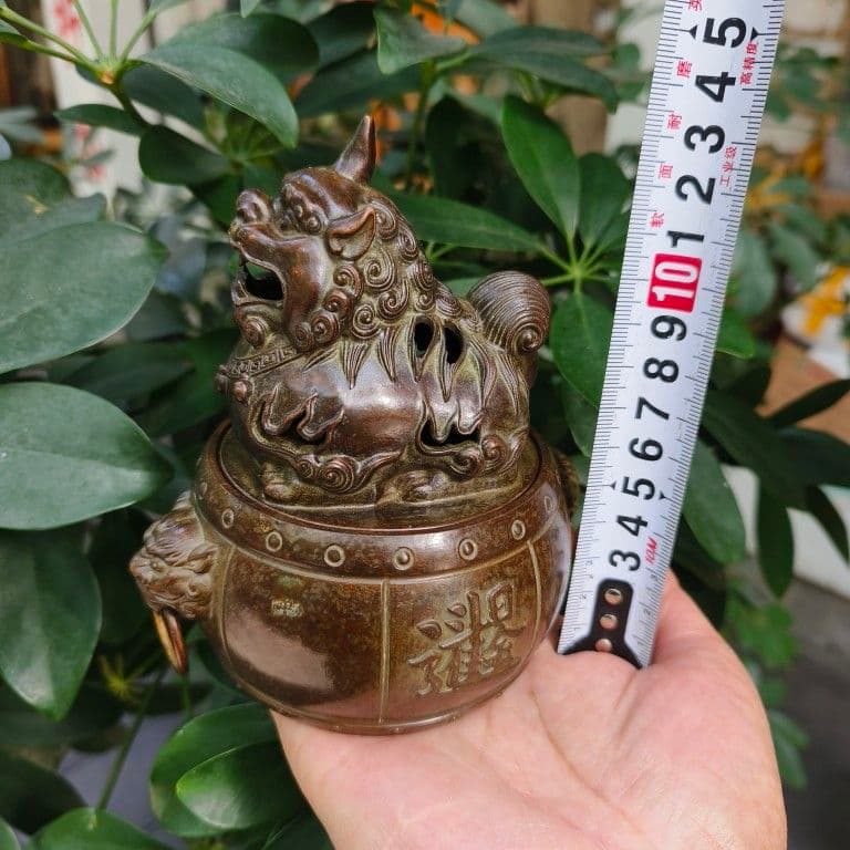 銅器 香炉 神獣香炉 香道具 茶道具 工芸品 置物