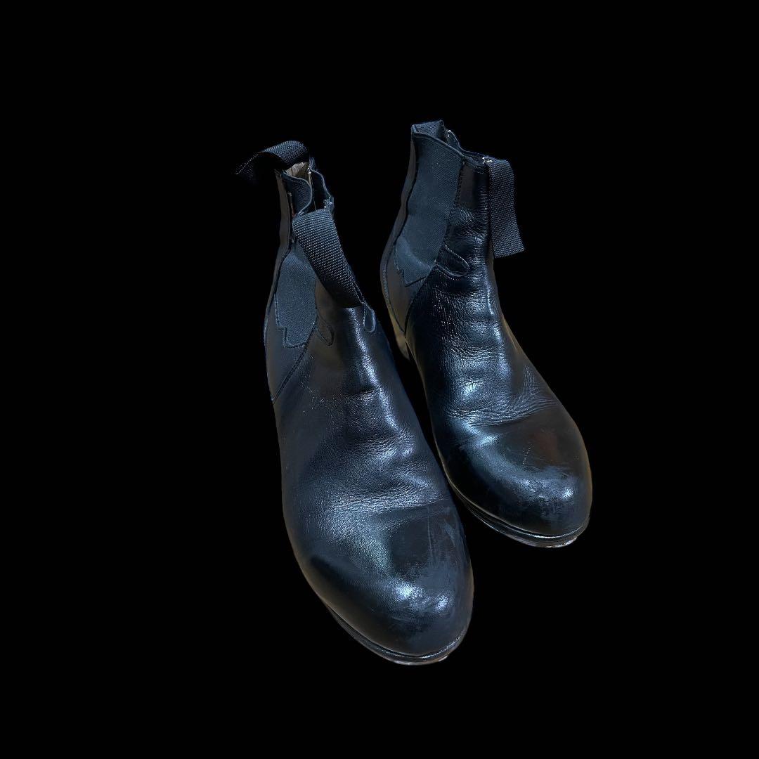 お正月セール　フラメンコ　ブーツ　ボタ　25センチ　メンケス