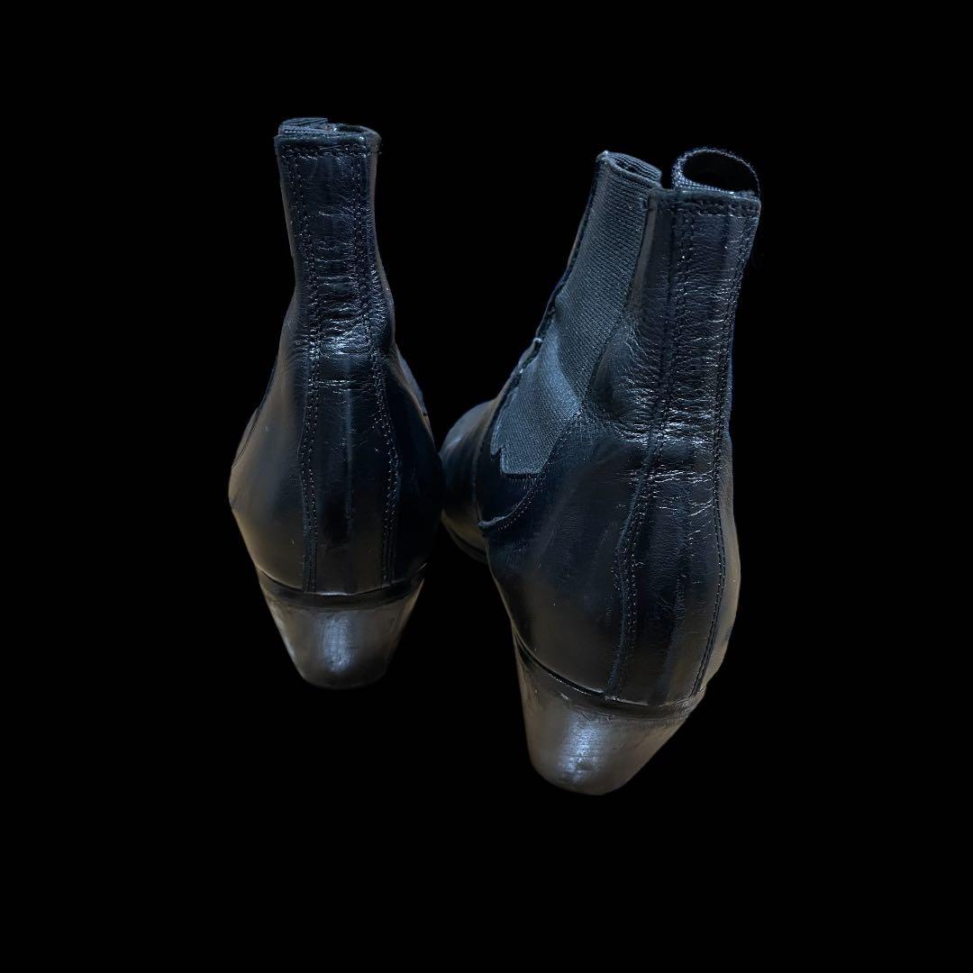 お正月セール　フラメンコ　ブーツ　ボタ　25センチ　メンケス