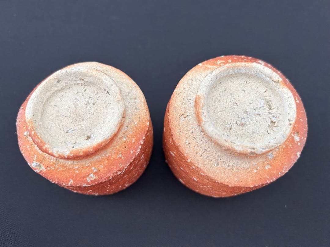 信楽焼　湯のみ　高橋楽斎　木箱付き