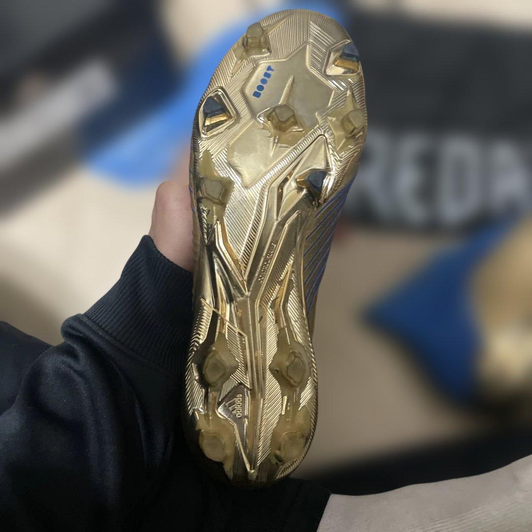 【限定】アディダス　プレデター 25.5cm 紐なし　サッカー　スパイク