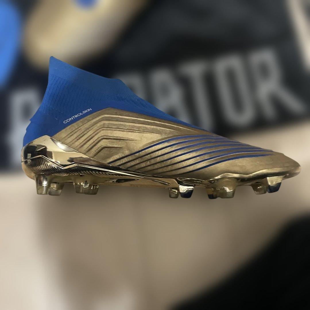 【限定】アディダス　プレデター 25.5cm 紐なし　サッカー　スパイク