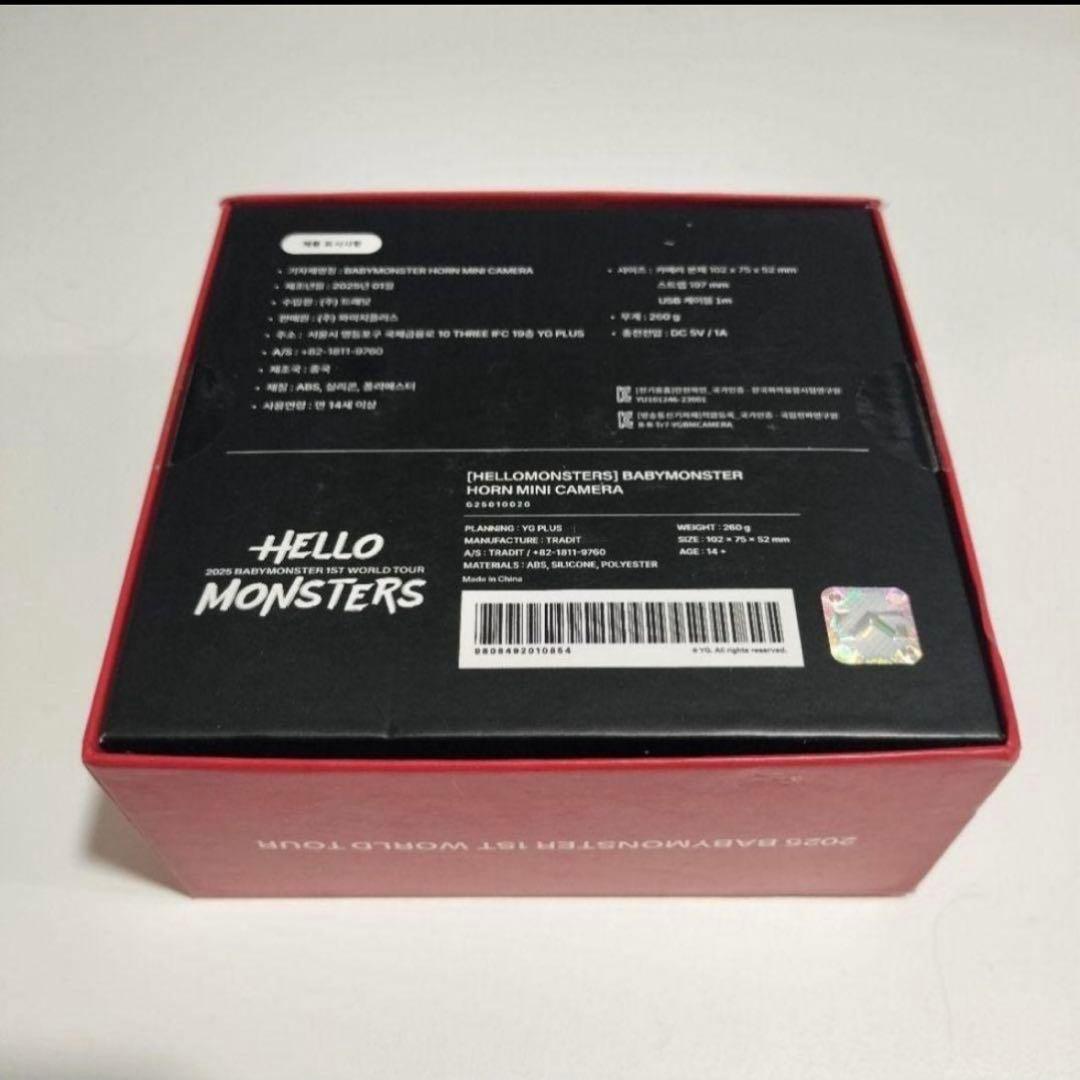 【新品】BABYMONSTER ベビモン カメラ 韓国限定　グッズ　レア
