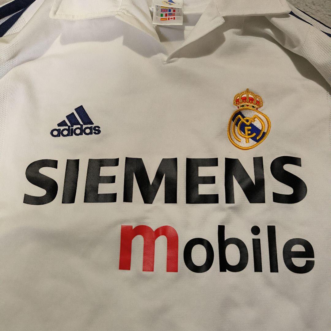 100周年　レアル・マドリード adidas ホワイトジャージ　ユニフォーム