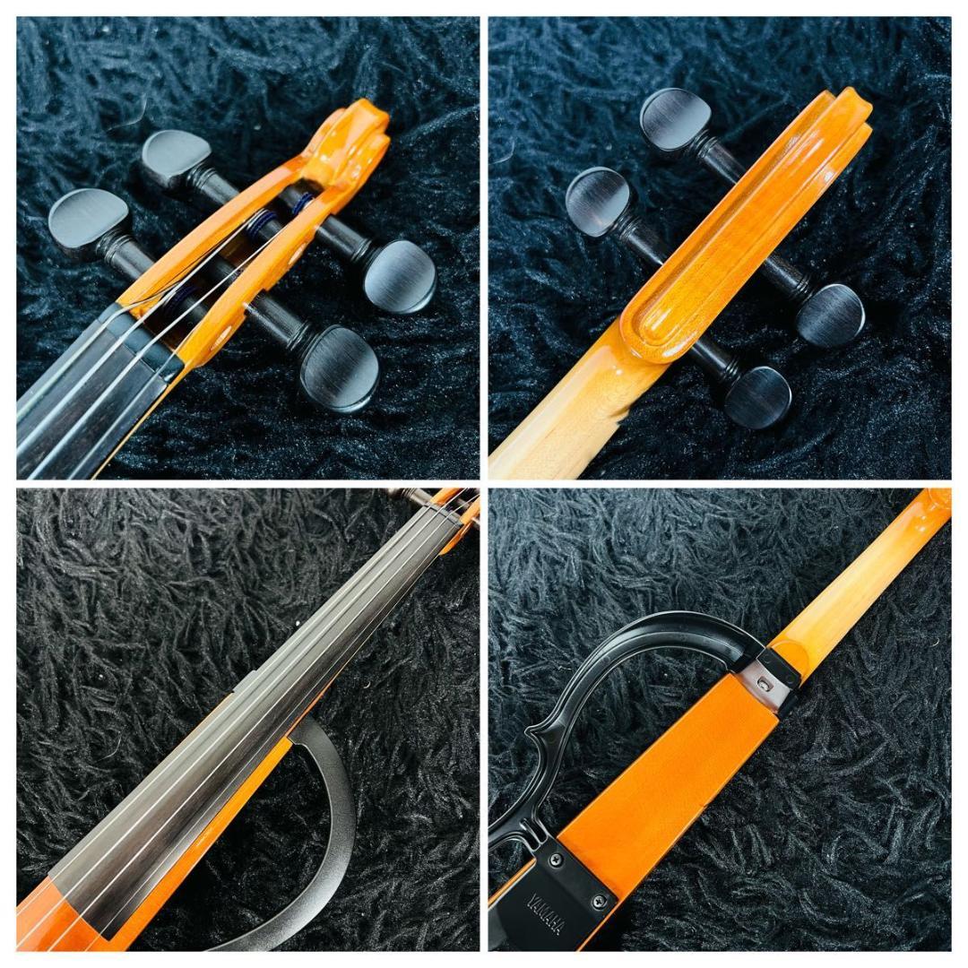 ヤマハ SV-100 サイレントバイオリン バイオリン 弦楽器 美品 ケース付き