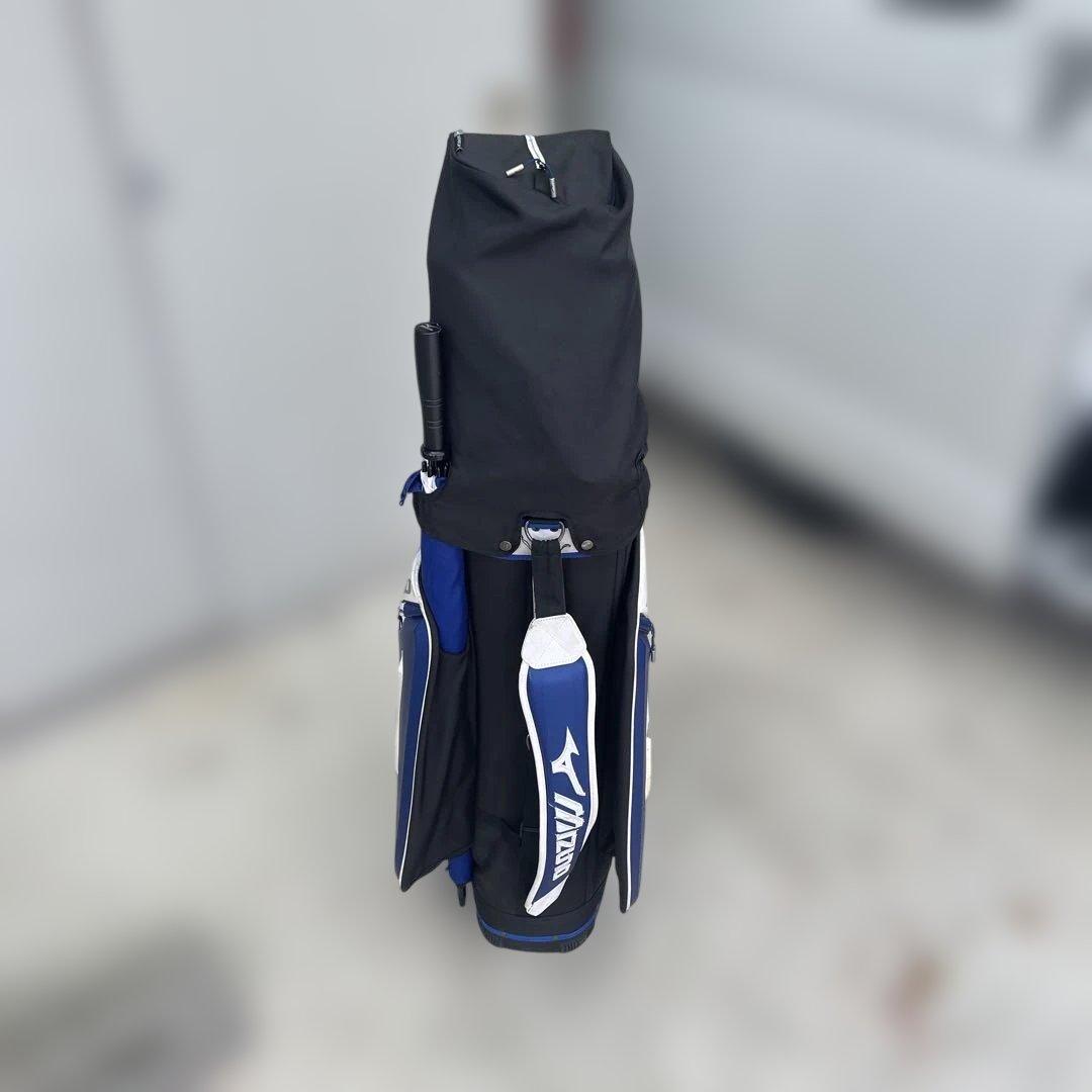Mizuno キャディバッグ 青/白