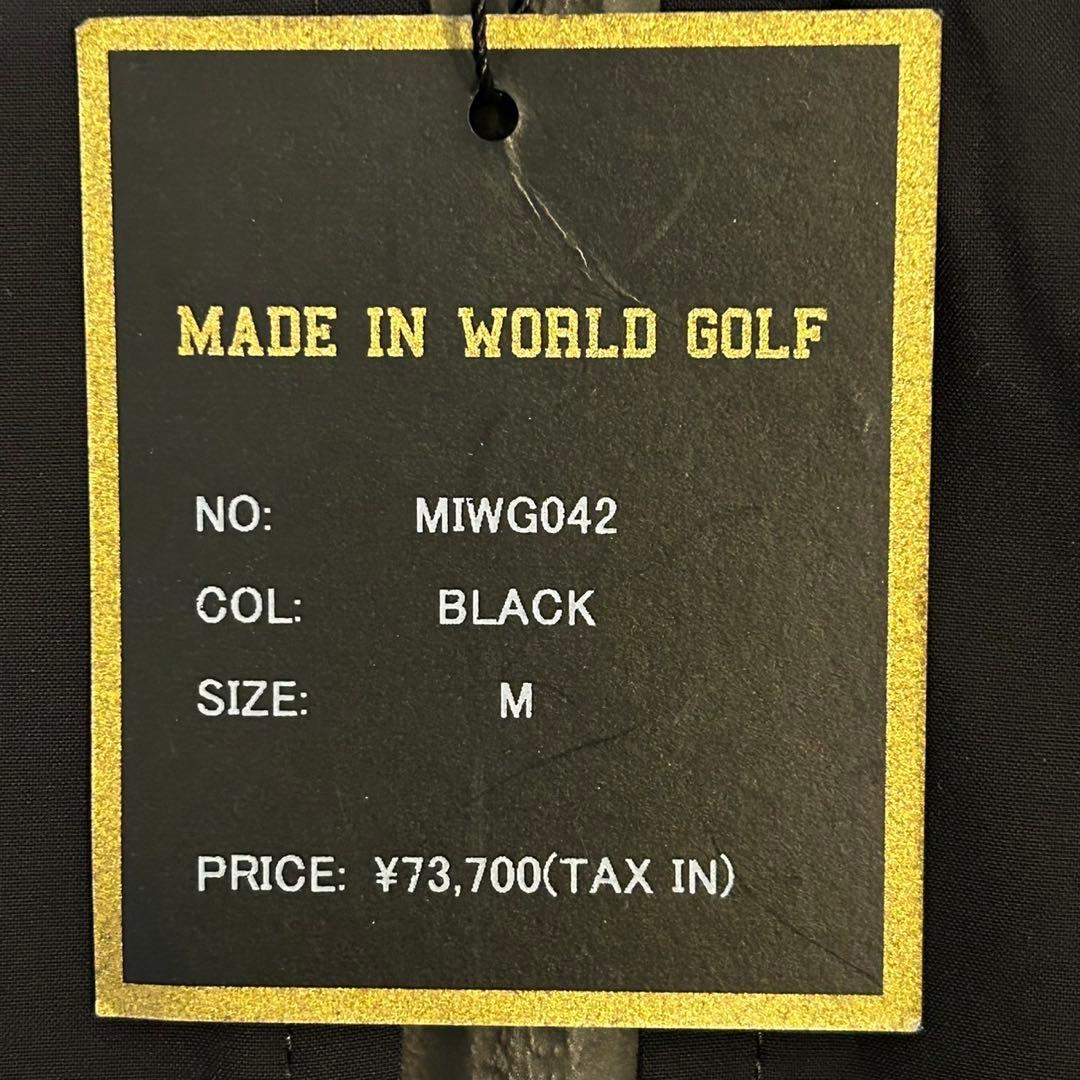 MIW GOLF ブルゾン パンツ セットアップ 裏ボア 定価13万 新品未使用