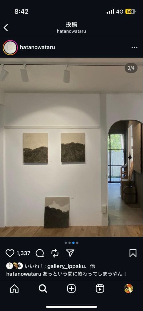 ハタノワタル　山