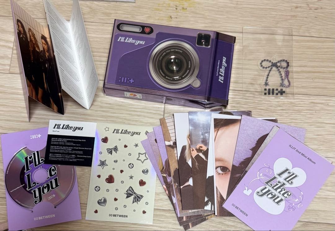 ミンジュ　トレカ　アルバム　illit アイリット　封入　特典