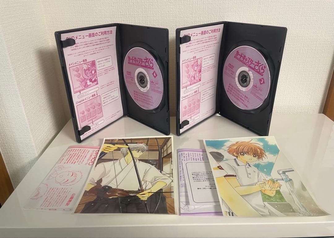 カードキャプター さくら DVD 全巻 18巻 ＋ 劇場版 DVD 2枚 セット