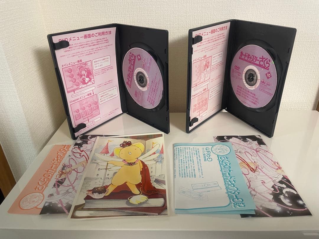 カードキャプター さくら DVD 全巻 18巻 ＋ 劇場版 DVD 2枚 セット