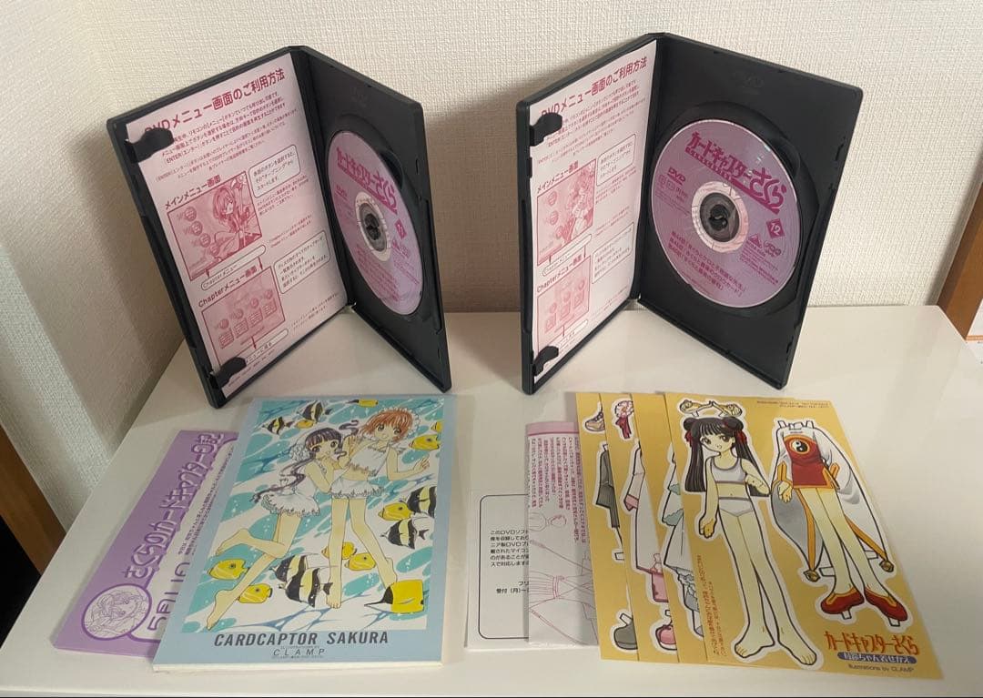 カードキャプター さくら DVD 全巻 18巻 ＋ 劇場版 DVD 2枚 セット