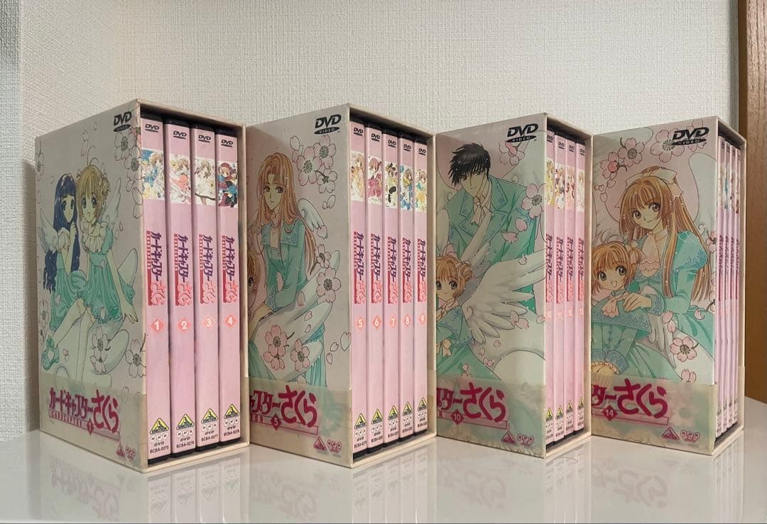 カードキャプター さくら DVD 全巻 18巻 ＋ 劇場版 DVD 2枚 セット