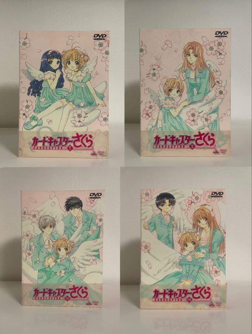 カードキャプター さくら DVD 全巻 18巻 ＋ 劇場版 DVD 2枚 セット