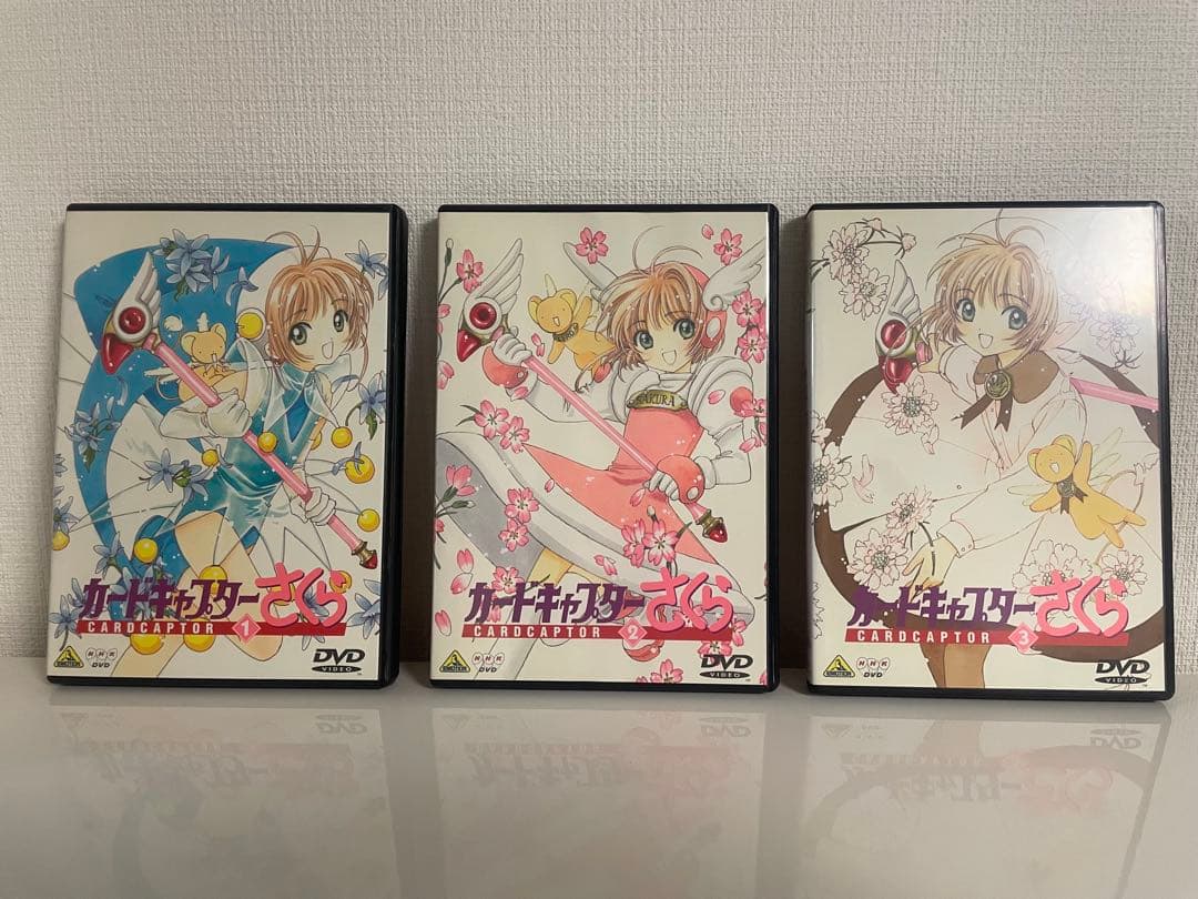 カードキャプター さくら DVD 全巻 18巻 ＋ 劇場版 DVD 2枚 セット