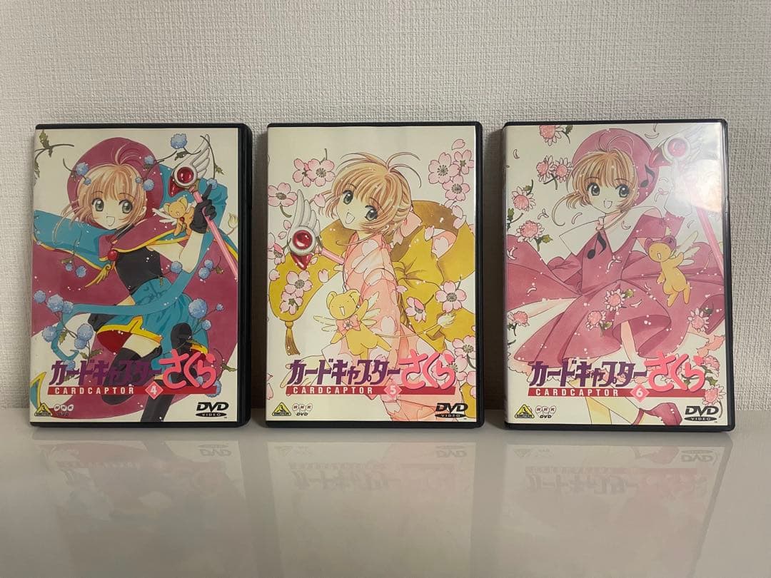 カードキャプター さくら DVD 全巻 18巻 ＋ 劇場版 DVD 2枚 セット