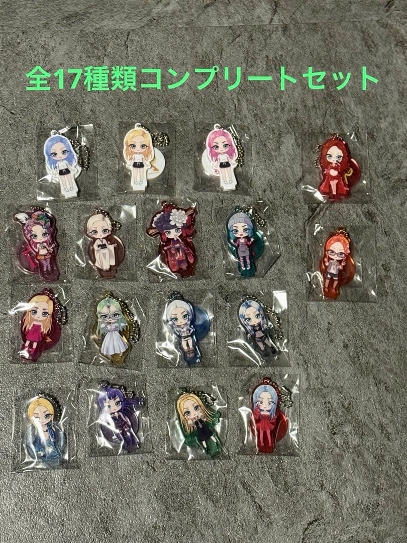 ちゃんみな　アクリルスタンド キーホルダー 17種コンプリートセット おまけ付き