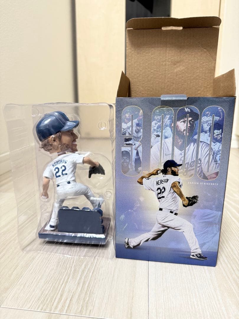 クレイトン・カーショー 3000奪三振 ボブルヘッド