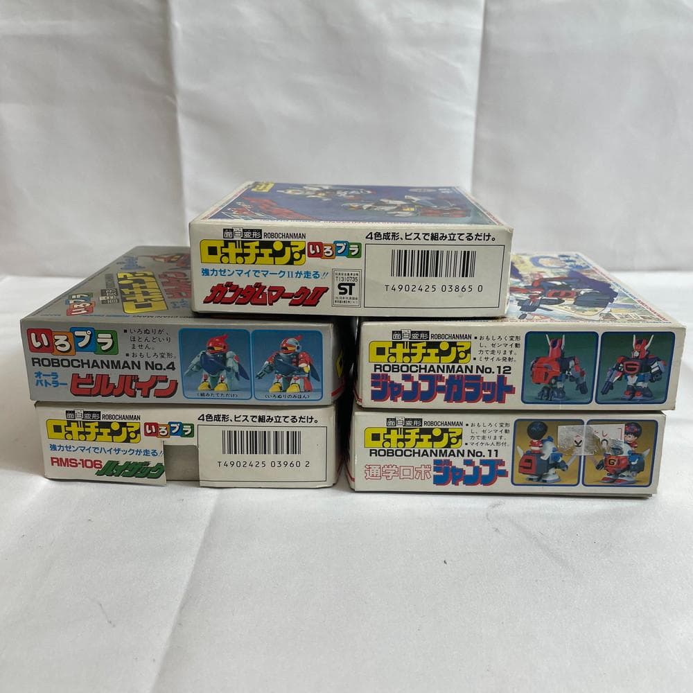 ◆ロボチェンマン 面白変形 Zガンダム プラモデル まとめ売り　08136