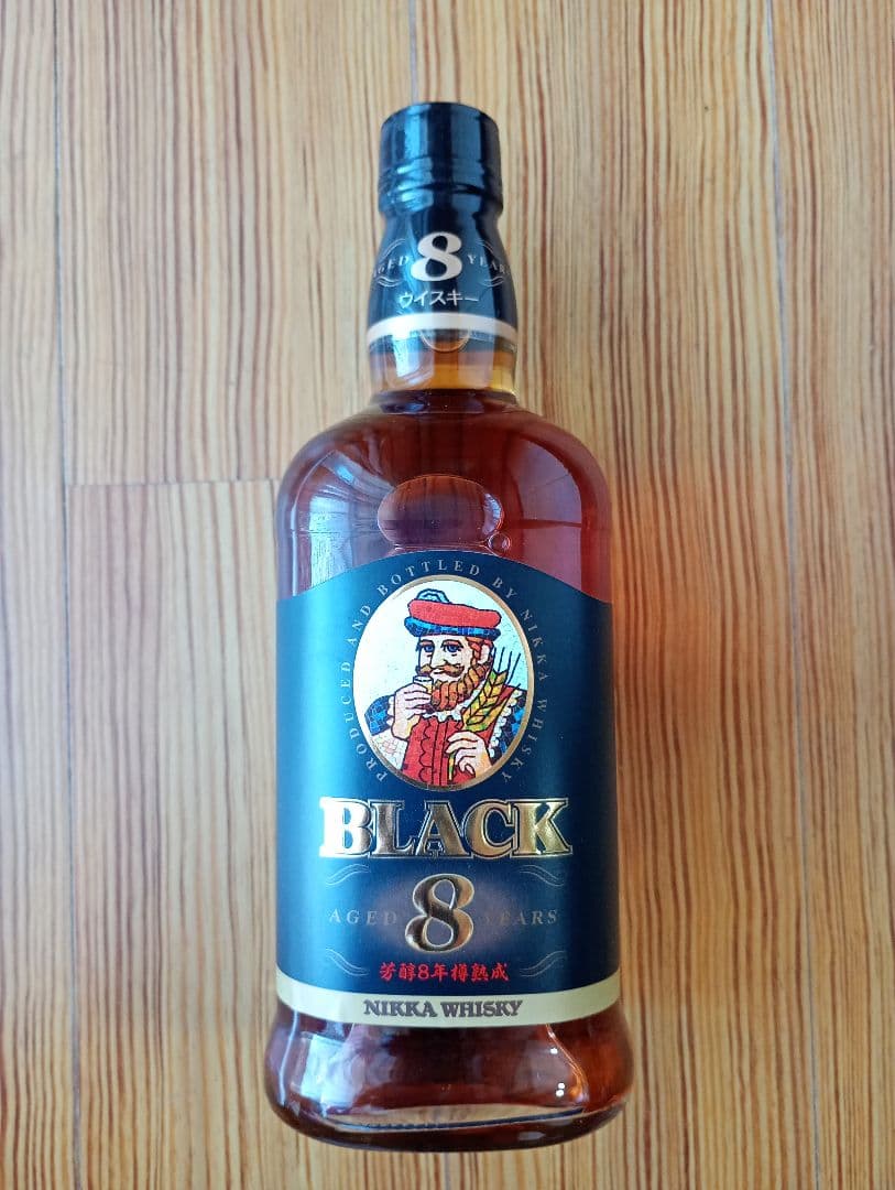 Nikka Black 8 、EARLYTIMES、VSOP 3本セット