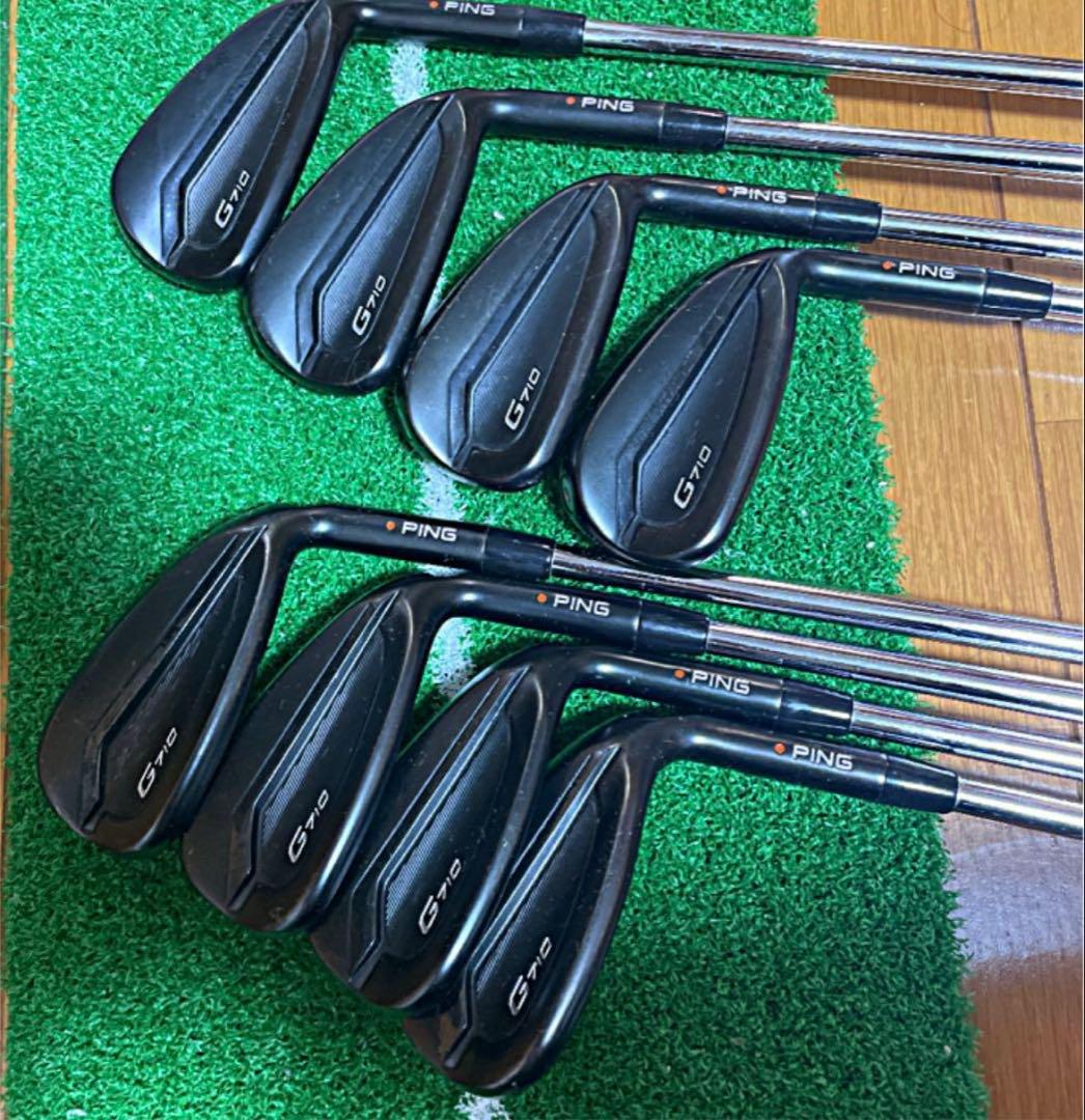 PING G710 アイアンセット 8本セット　飛び系