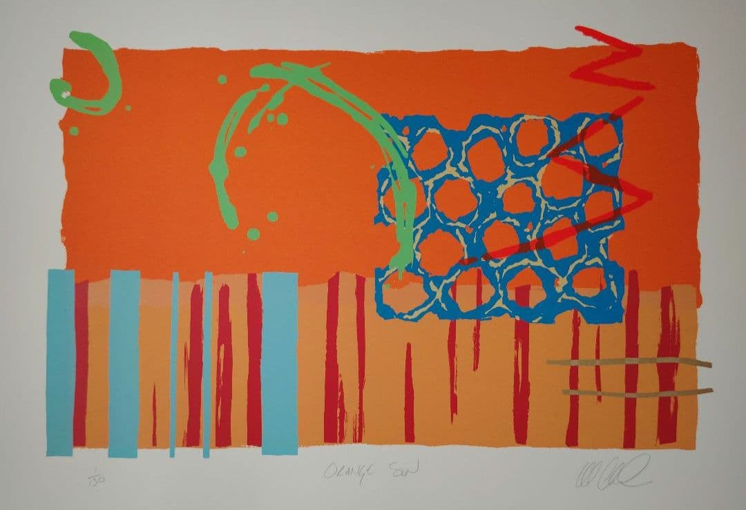 特価◯絵画　シルクスクリーン版画　シ―ト