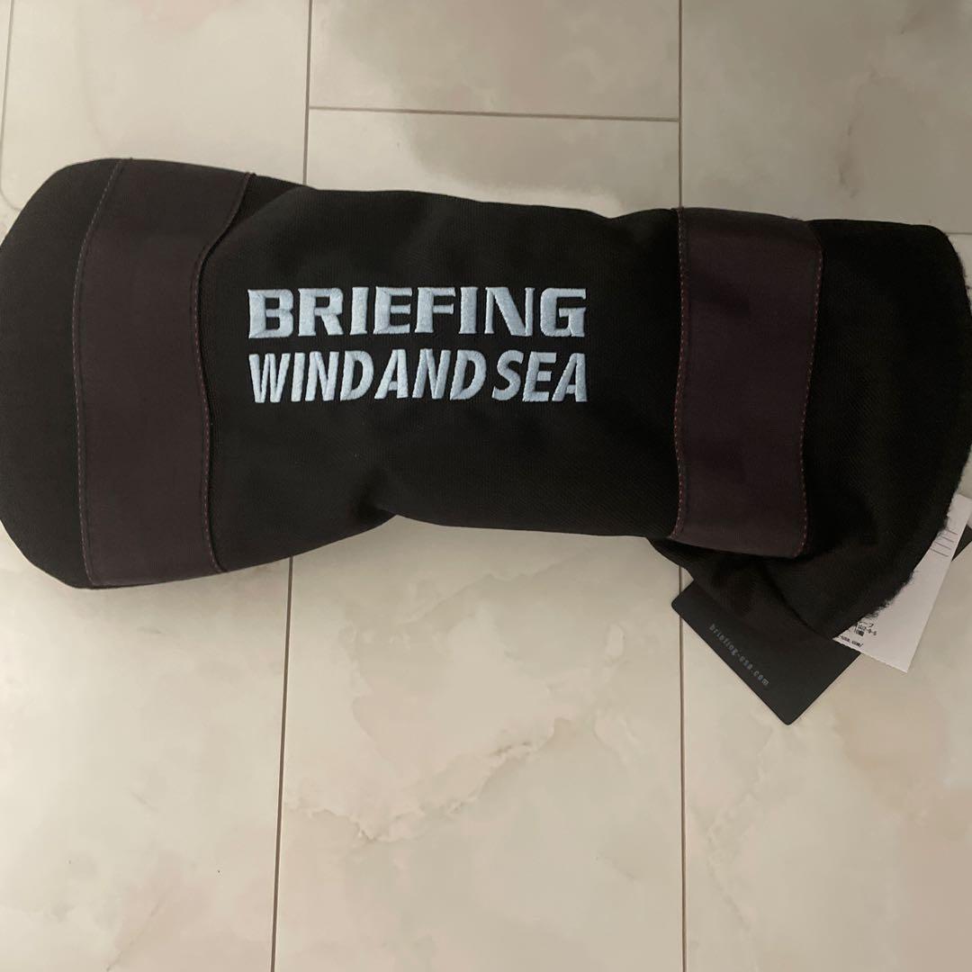 BRIEFING×WIND AND SEA キャディバック ドライバーヘッドカバ