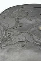 端硯 清代 湖南省文物交流中心写真証明書付き(yh)